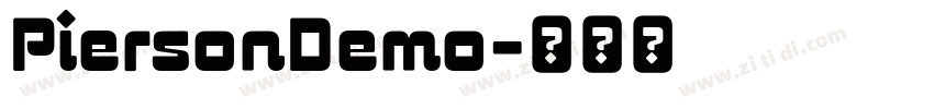 PiersonDemo字体转换