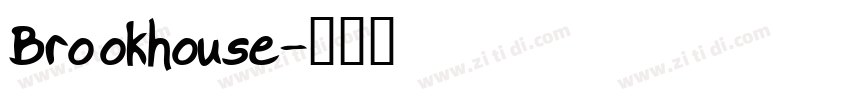 Brookhouse字体转换