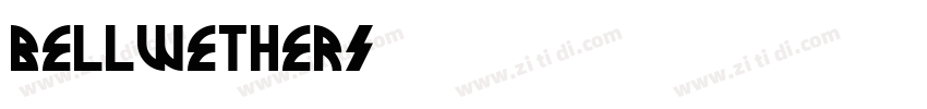 Bellwethers字体转换