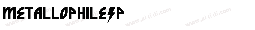 MetallophileSp8字体转换