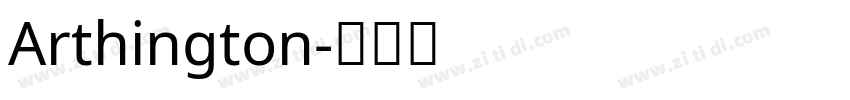 Arthington字体转换