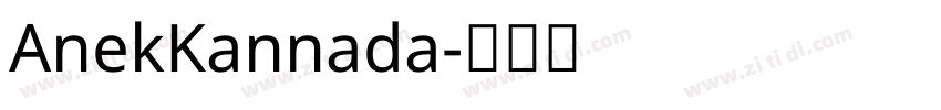 AnekKannada字体转换