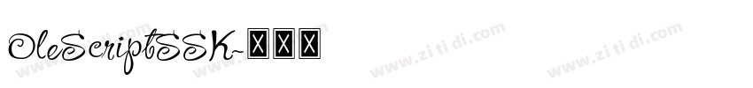 OleScriptSSK字体转换
