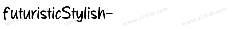 futuristicStylish字体转换