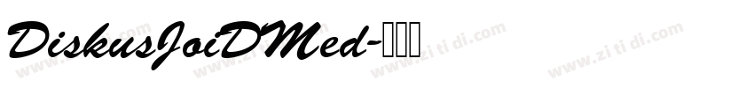 DiskusJoiDMed字体转换