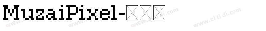 MuzaiPixel字体转换