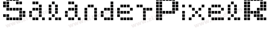 SalanderPixelRegular字体转换