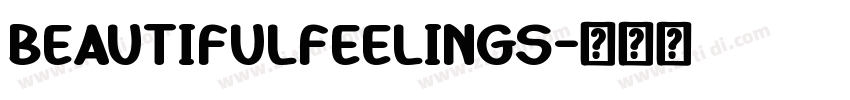 BeautifulFeelings字体转换