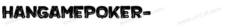 HangamePoker字体转换