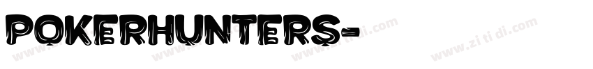 PokerHunters字体转换