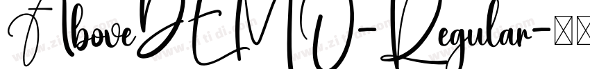 AboveDEMO-Regular字体转换