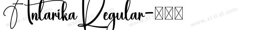 AntarikaRegular字体转换