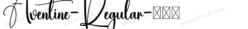 Aventine-Regular字体转换