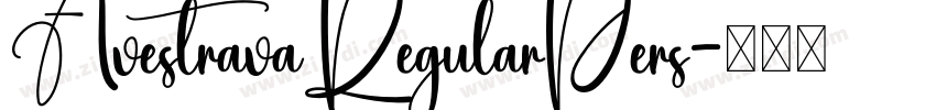 AvestravaRegularPers字体转换