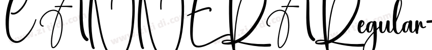 CANNERARegular字体转换