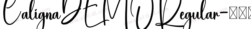 CalignaDEMORegular字体转换