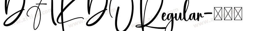 DAKDORegular字体转换