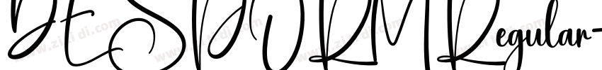 DESPORMRegular字体转换