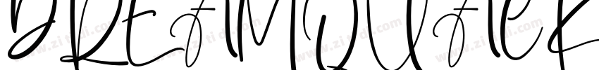 DREAMQUACKERRegular字体转换