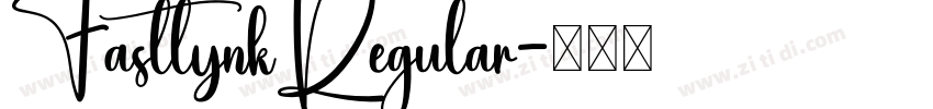 FastlynkRegular字体转换 FastlynkRegular字体转换