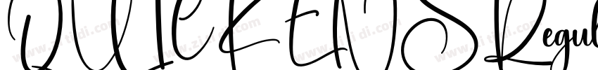 QUICKENSRegular字体转换
