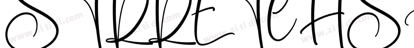 STRRETCHSANSRegular字体转换