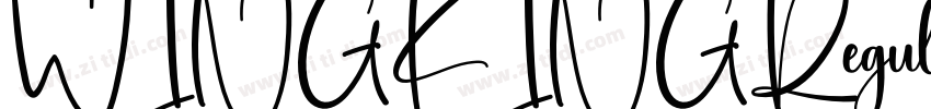 WINGKINGRegular字体转换