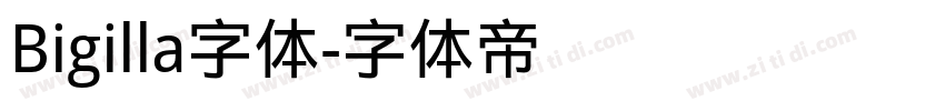 Bigilla字体字体转换
