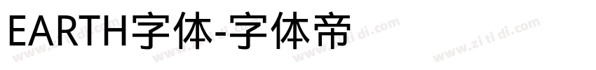 EARTH字体字体转换