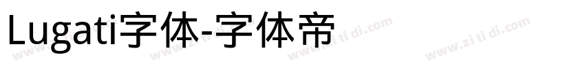 Lugati字体字体转换