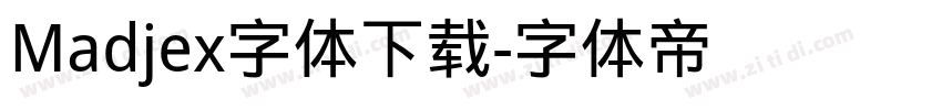 Madjex字体下载字体转换