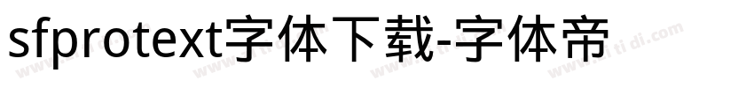 sfprotext字体下载字体转换