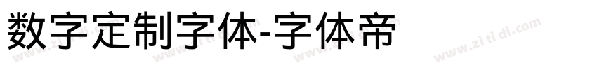 数字定制字体字体转换