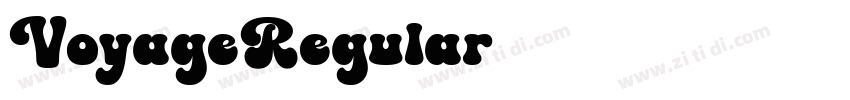 VoyageRegular字体下载字体转换