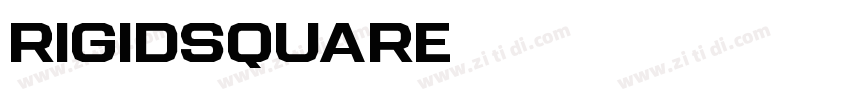 RigidSquare字体转换