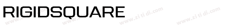 RigidSquare字体转换