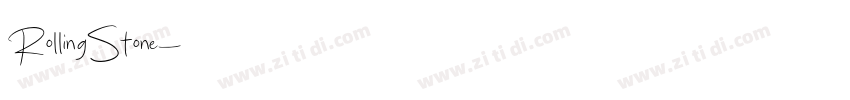 RollingStone字体转换