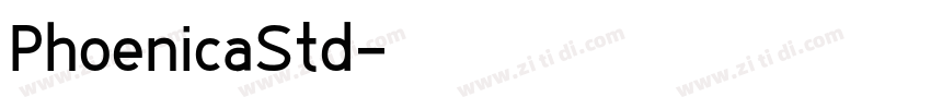PhoenicaStd字体转换