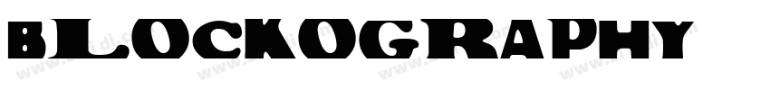 Blockography字体转换