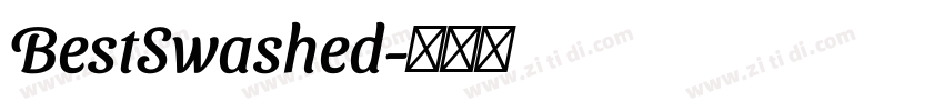 BestSwashed字体转换