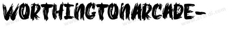 WorthingtonArcade字体转换