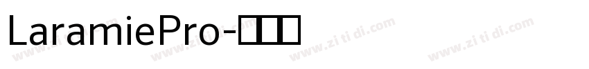 LaramiePro字体转换