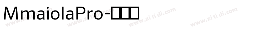 MmaiolaPro字体转换