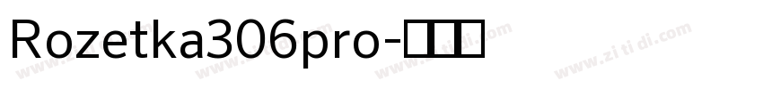 Rozetka306pro字体转换