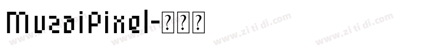 MuzaiPixel字体转换