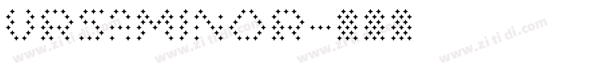 Ursaminor字体转换
