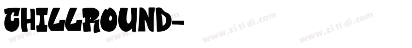 ChillRound字体转换