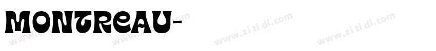 Montreau字体转换