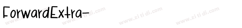 ForwardExtra字体转换
