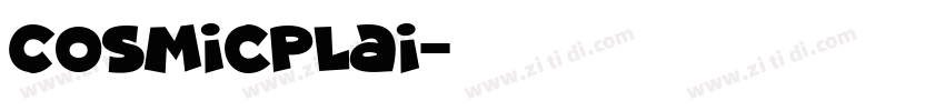 CosmicPlai字体转换